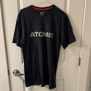 NWT Atomic Alps Ski Gray T-Shirt in Large